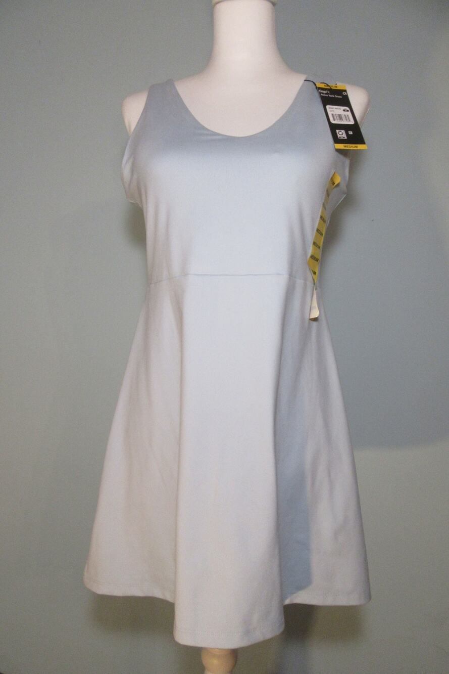 Gap Fit Active Tank Dress Attached Shorts Light Blue Ladies Med Sleeveless NWT